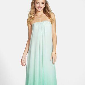 ERIN by Erin Featherston Seafoam Ombre Gown, Sz 4, Worn Once